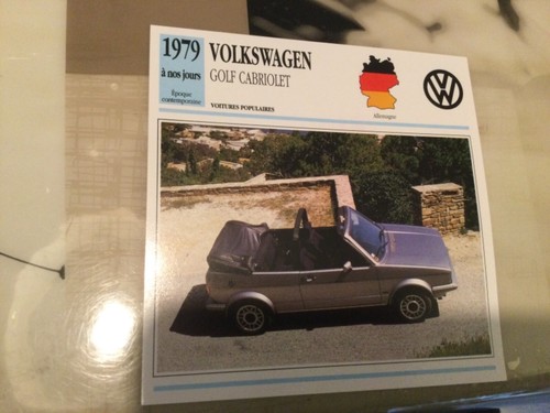 1979 golf cabriolet fiche - golf,