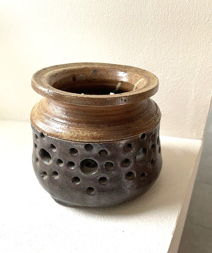 Vase grès pot pourri - vase,