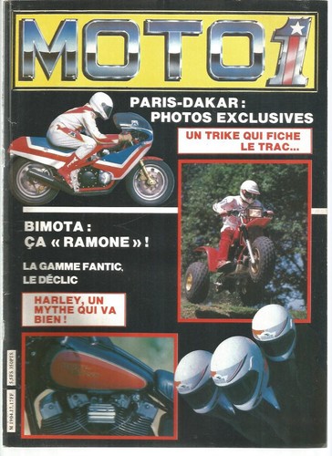 Moto dakar 1984 - moto, 1