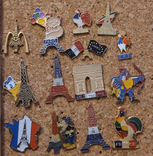 Lot pin tour eiffel - 14,