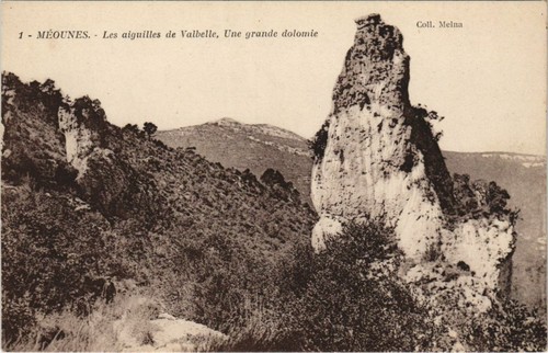 Cpa meounes les aiguilles - meounes, de