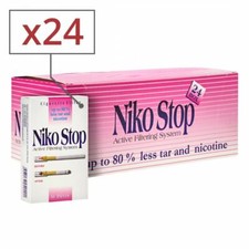 24 boites de filtres niko stop