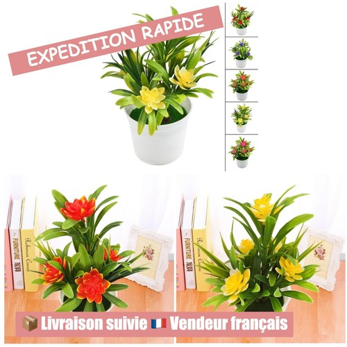 Fleur artificielle pot - en,