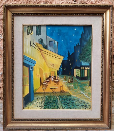 Terrasse café soir - du,