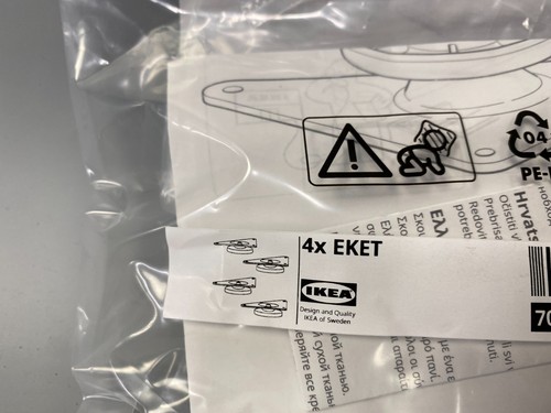 Pied ikea eket réglable - ikea, eket,