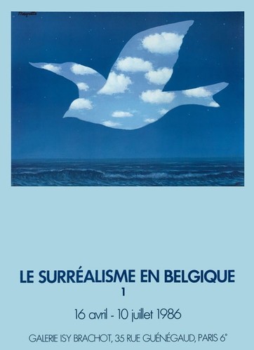 René MAGRITTE affiche Expo 86