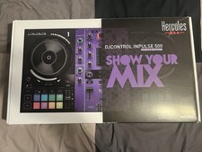Hercules DJ DJControl Inpulse 500 Limited-Edition Controller Purple Used