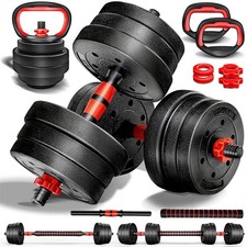 Ensemble De Haltères Avec