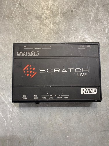 Rane serato scratch live - live, dj