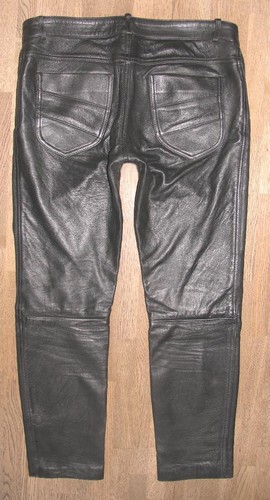 Bockle pantalon en cuir - bockle,