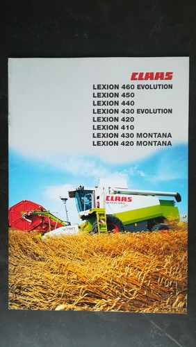 Brochure moissonneuses claas - brochure,