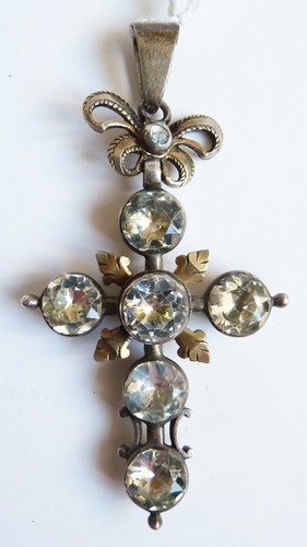 Croix normande argent - st, lo