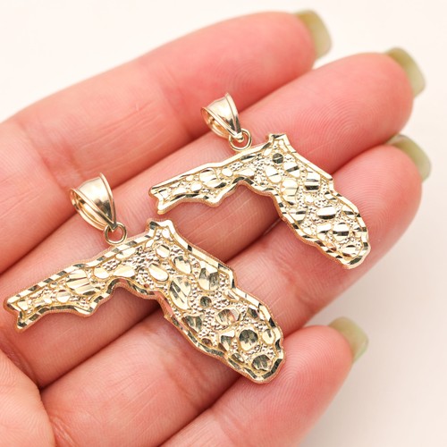 Pendentif pépite floride - de,