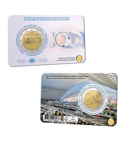 Coincard euros belgique - bu,