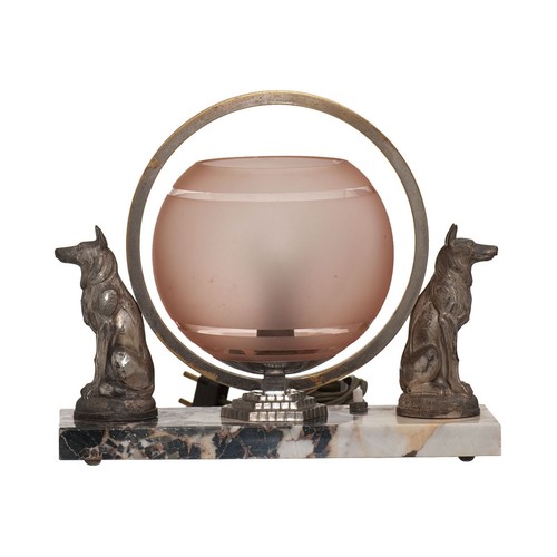 Ancienne lampe animalière - ancienne,
