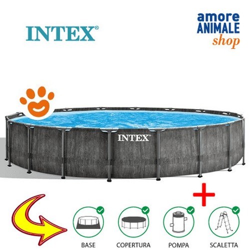 Intex piscine rotonde prisma - intex,