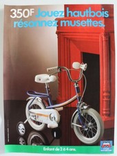 AFFICHE CYCLES MOTOBECANE MBK