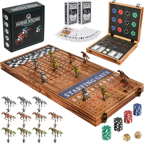 Horse racing board game - horse,