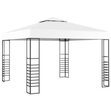Tonnelle de Jardin Anthracite Chapiteau Pavillon Belvédère Mariage vidaXL