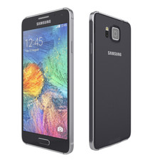 UNLOCKED Samsung Galaxy Alpha G850 32GB SmartPhone Excellent Very Good - BLACK