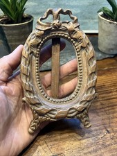 Cadre Photos a Poser Bois Sculpté Art Populaire Vers 1900 Antique Frame