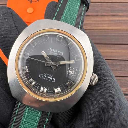 Fortis maxi flipper 1970 diver - flipper,