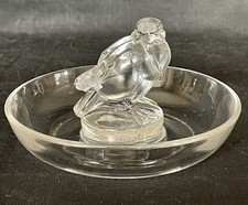 RENE LALIQUE SPARROW RINGER ASHTRAY 1925