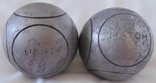 Doublette boules pétanque - boules,