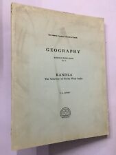 Janaki, V.A: Kandla. The Gateway Of North West India.	The Maharaja Sayaji
