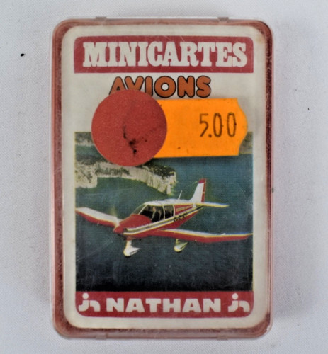 Nathan minicartes avions - nathan, jeu