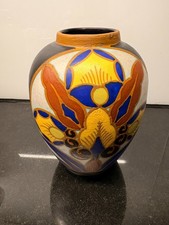 Art Deco ceramic vase Victor