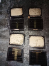 Lot 4 paniers TAXIPHOTE RICHARD 198 plaques stéréoscopiques PYRENEES 1903 43x107