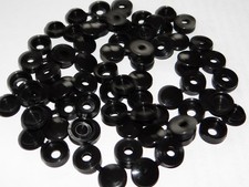 50 CACHE NOIR RIVET VIS PLAQUE