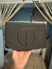 Giorgio Armani Parfum Black Sparkle Clutch  Wallet Evening Bag