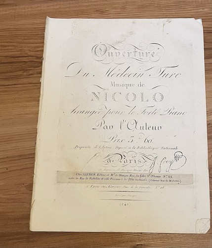 Nicolo ouverture médecin - du,