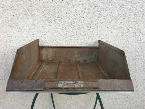 Ancien grand bac rangement - bac, de