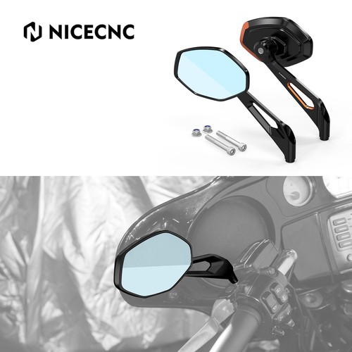 Pour harley cnc - cnc, rétroviseur