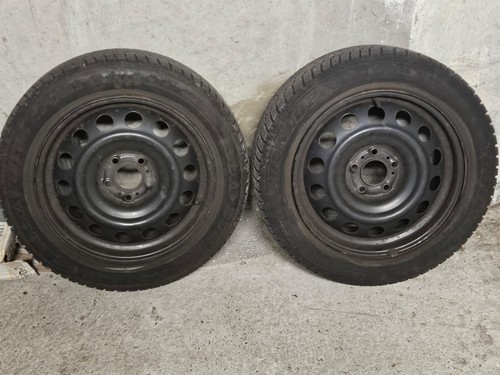 Roues avec pneu neige dunlop - avec,
