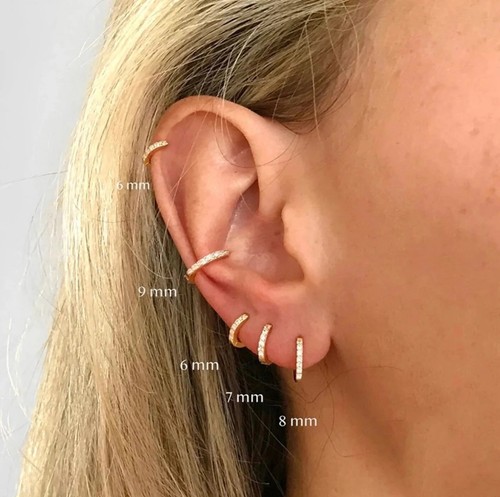 Boucles oreilles anneaux - boucles, d’oreilles