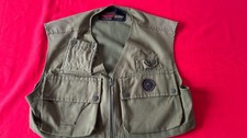 Belstaff International  FLY FISHING Game VEST. 2 Pockets. 1 Fly Pad.