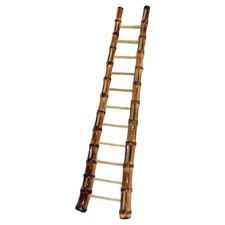  Echelle Bambou Échelle Decorative Décor Miniature Accessoires Jardin