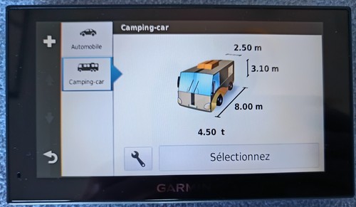 Gps garmin camper 660 d - camper, lm-d