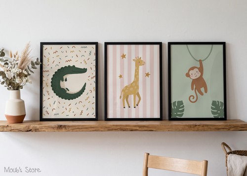 Lot poster enfant affiche a4 - poster,