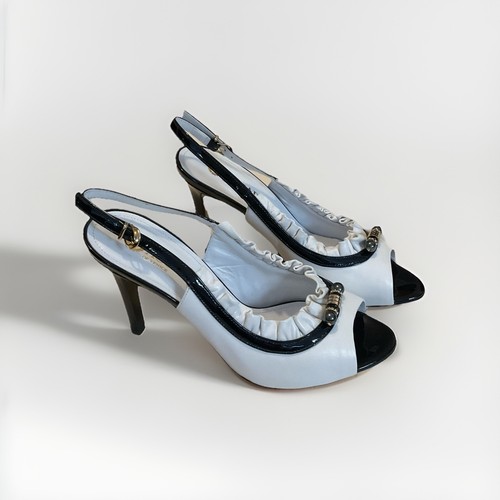 Escarpins slingback blanc - , &