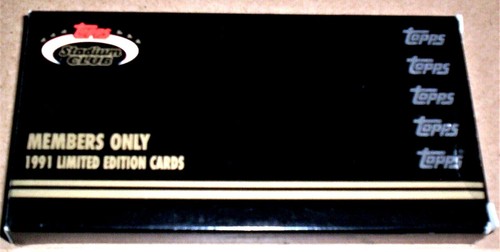 1991 stadium club members - members, only