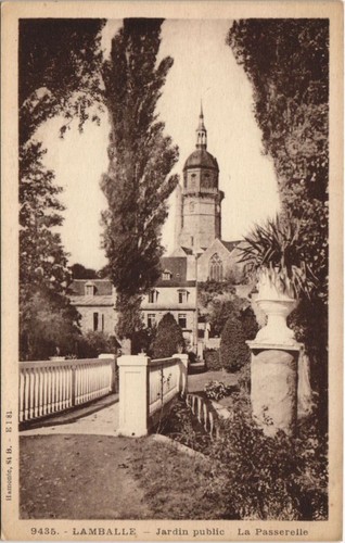 Cpa lamballe jardin - cpa,
