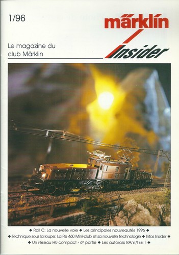 Märklin insider 1 1996 - märklin,