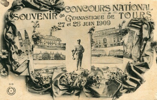 Carte souvenir concours - du,