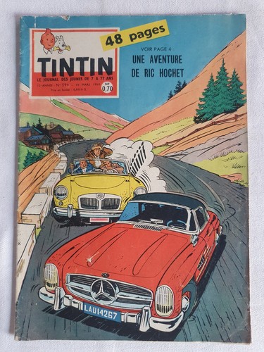 Lot journal tintin 1960 - journal,