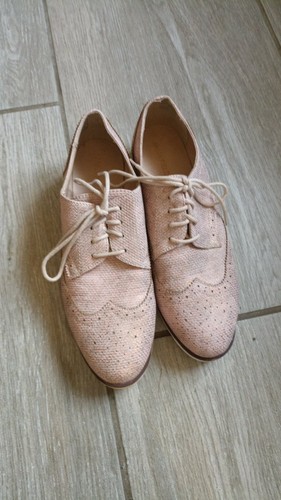 Derbies rose femme - derbies,